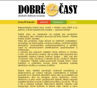 Dobré časy